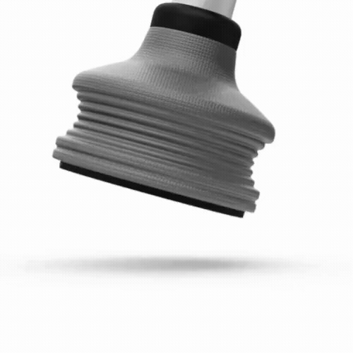 Cushion tip flexing